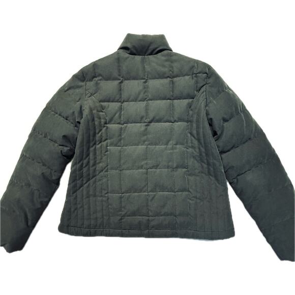 Cole B Sport Quilted Cozy Zippered Down & Feathers Filled Jacket Black Women L - Picture 5 of 9